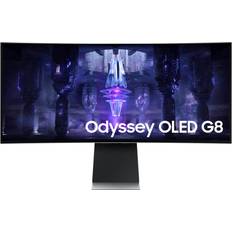 21:9 (UltraWide) - 3440x1440 (UltraWide) Bildskärmar Samsung Odyssey OLED G8