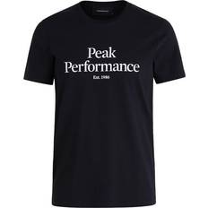 Peak Performance Svarta T-shirts Peak Performance Men Original T-shirt