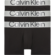 Calvin Klein Boxers - Ekologiskt material Kalsonger Calvin Klein Steel Cotton Trunks 3-pack - Black