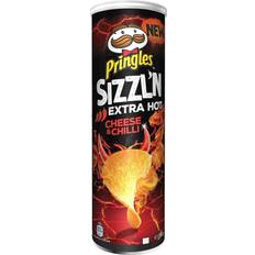 Pringles Matvaror Pringles Sizzl'n Extra Hot Cheese & Chilli - 180