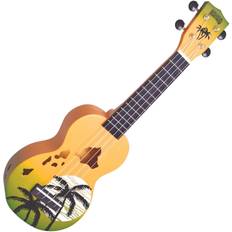 Mahalo Stränginstrument Mahalo Hawaii Green Ukulele