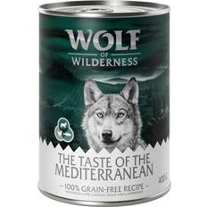 Wolf of Wilderness The Taste The Mediterranean 24x400g