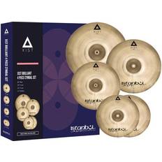 Istanbul Agop XIST Brilliant Cymbal Set (14, 16, 18, 20) with Hard Case