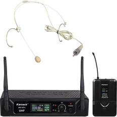 Karsect JRU-521L/PT-527C/HT-3A trådlöst tunnt mikrofon headset