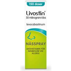 Astma & Allergi Receptfria läkemedel Livostin 50mg 150 doser Nässpray