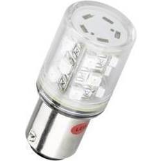 Barthelme LED-signallampa BA15d Grön 24 V/DC, 24 V/AC 12 lm 52160213