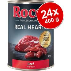 Rocco Real Hearts 6 400 Nötkött kycklinghjärtan