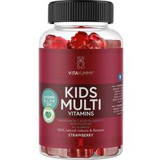 Jordgubbar Vitaminer & Mineraler VitaYummy Kids Multivitamins Strawberry 60 st