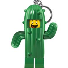 Lego Nyckelring m. Ficklampa Cactus Pojke Nyckelring