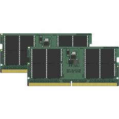 64 GB - SO-DIMM DDR5 RAM minnen Kingston SO-DIMM DDR5 4800MHz 2x32GB For Dell (KCP548SD8K2-64)