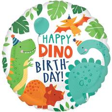 Amscan Folieballong Happy Dino Birthday