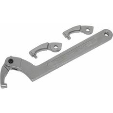 Sealey Skiftnycklar Sealey Adjustable C Spanner Hook Pin Wrench Set 4pc 51-121mm SMC2L Skiftnyckel