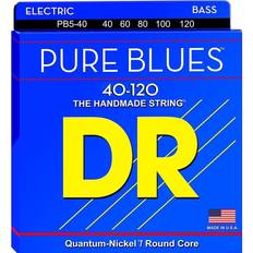DR Strängar DR Strings PB5-40 Pure blues 5-strängad bassträngar, 040-120
