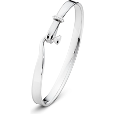 Dam Armband Georg Jensen Torun Bracelet - Silver/Diamonds