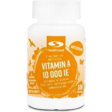 Healthwell Vitaminer & Mineraler Healthwell Vitamin A 10000 IE, 90 kaps