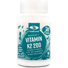 Healthwell Vitaminer & Mineraler Healthwell Vitamin K2 200, 90 kaps