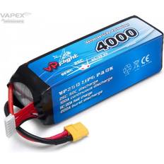 Minicars Vapex Li-Po Batteri 6S 22,2V 4000mAh 25C XT60-Kontakt, Vapex