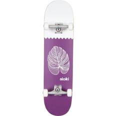 Aloiki Leaf komplett skateboard Purple 8"