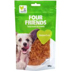 Four Friends Dog Chicken Cube Hundgodis, 100