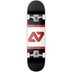 Hydroponic Komplett Skateboard Block (Black White) Svart/Vit/Röd 8.125"