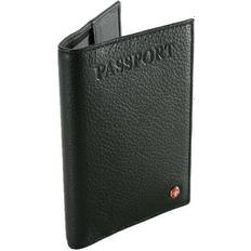 RFID Blocking Passport Cover Leather Travel Case Safe ID Protection