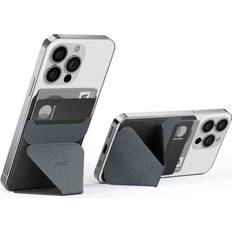 MOFT Phone Stand with 2 Viewing Angles for Andriod, iPhone and All Smartphones, Repositionable, Residue-Free 3-in-1 Wallet Grip Stand