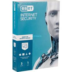 ESET Internet Security 2021 Boxpaket (1 år) 3 enheter (DVD-box) Win, Mac, Android tyska