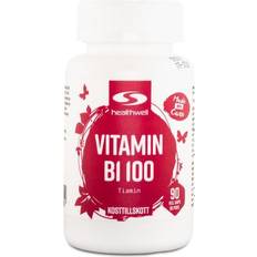 Healthwell Vitaminer & Mineraler Healthwell Vitamin B1 100, 90 kaps