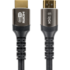 HDMI-kablar SiGN Premium HDMI 2.1 Kabel 8K, 0.5m