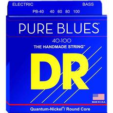 DR Strings PB-40 Pure blues bassträngar, 040-100