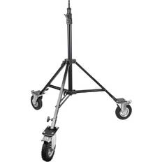 Kupo 2-Section Steadicam Stand with 8" Pneumatic Wheel Set, Black