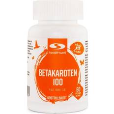 Healthwell Vitaminer & Mineraler Healthwell Beta Carotene 100 60 st