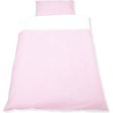 Pinolino Rosa Textilier Pinolino Sängkläder set 'Vichy-Karo pink' 135 100