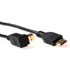 ACT High Speed kabel, HDMI-A angled HDMI-A straight
