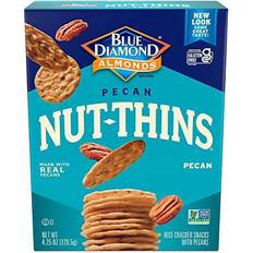 Blue Diamond Pecan Nut-Thins Nut & Rice Cracker Snacks 4.25