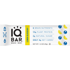 IQBAR Brain and Body Keto Protein Bars Lemon Blueberry