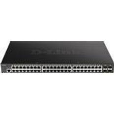 D-Link Gigabit Ethernet - PoE Switchar D-Link DGS-1250-52XMP/E