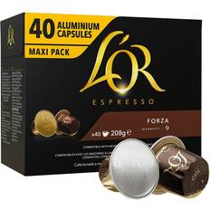 Nespresso Kaffekapslar Nespresso L'OR Forza Maxi Pack