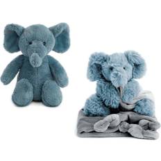 NatureZoo Babynests & Filtar NatureZoo Nusseklud – Blå elefant