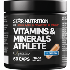 Star Nutrition Vitaminer & Mineraler Star Nutrition Vitamins & Minerals Athlete 60 st