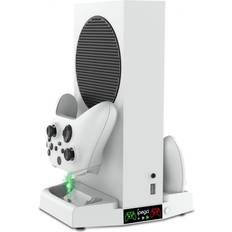 MTK Ipega Xbox Series S Dual Charging Stand Laddningsställ Vit