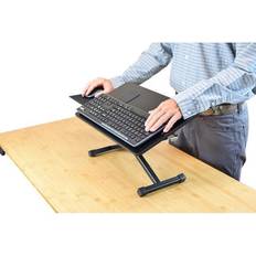 Uncaged Ergonomics KT3 stativ sittande uppstigare skrivbordsplattform lyft upp över skrivbordet