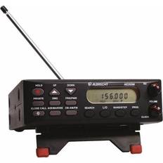 Albrecht AE-355M mobil/stationär AM/FM-radio-skanner med"Stäng samtal"-funktion och förinställda UHF-moské- och kyrkfrekvenser