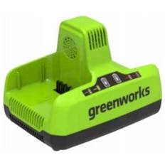 Greenworks 60V 6A dual slot charger G60x2UC6