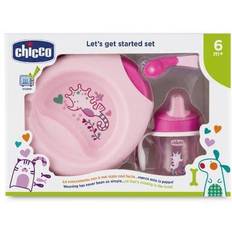 Chicco Rosa Barnserviser Chicco Baby's Meal Gift Set