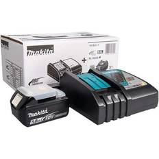 Makita Batterier & Laddbart Makita 191B51-7 PowerPack DC18RC lsnabbladdare och 18V 5,0 Ah batteri