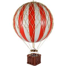 Taklampor Barnrum Authentic Models Travels Light Luftballong Röd/Vit Taklampa