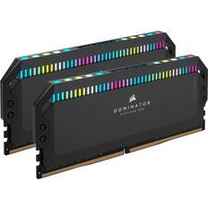 5600 MHz - 64 GB - DDR5 RAM minnen Corsair Dominator Platinum RGB Black DDR5 5600MHz 2x32GB (CMT64GX5M2B5600C40)