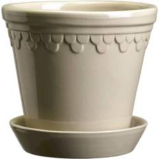 Bergs Potter Terrakotta Krukor, Plantor & Odling Bergs Potter Copenhagen Glazed Flower Pot ∅12cm