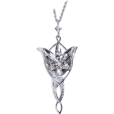 Noble Collection Berlocker & Hängen Noble Collection Lord of the Rings Arwen Evenstar Pendant Necklace - Silver/Transparent